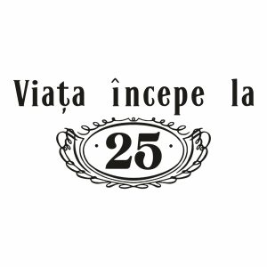 Gravură Aniversare Vârstă #0346