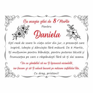 Diplomă 8 Martie #0031