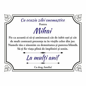 Diplomă Sf. Mihai #0023