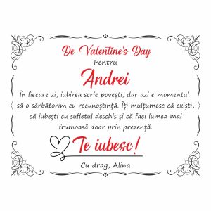 Diplomă Valentine's Day #0028