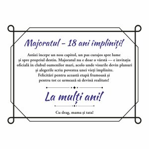 Diplomă Vârstă #0010