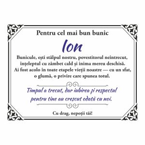 Diplomă Bunic #0020