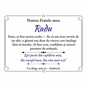 Diplomă Frate #0050