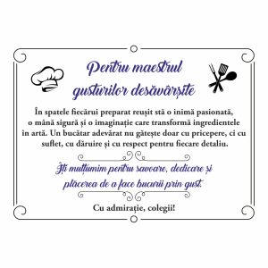 Diplomă Bucătar #0018