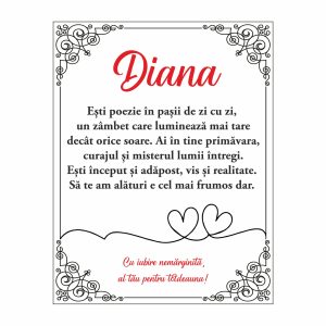 Diplomă Carte Iubită #1000