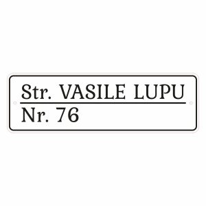 Plăcuță Număr Poartă #1187