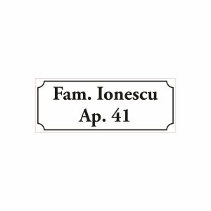 Plăcuță Apartament #1177