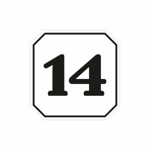 Plăcuță Număr Poartă #1183
