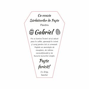Trofeu Plexiglas Paște #0769