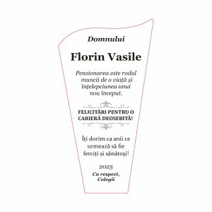 Trofeu Plexiglas Pensionare #0785