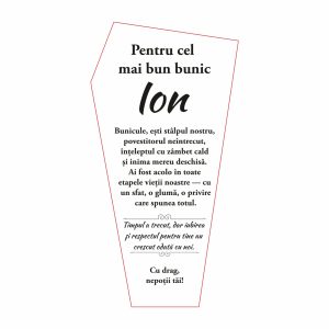 Trofeu Plexiglas Bunicul #0729