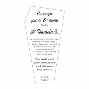 Trofeu Plexiglas 8 Martie #0767