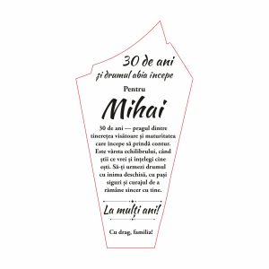 Trofeu Plexiglas Vârstă #0655