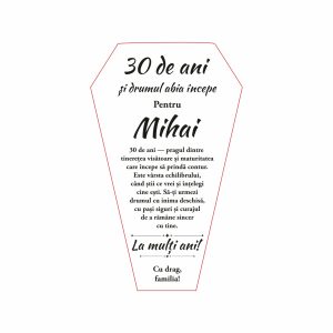 Trofeu Plexiglas Vârstă #0655