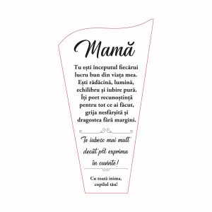 Trofeu Plexiglas Mama #0711