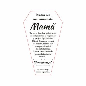 Trofeu Plexiglas Mama #0709