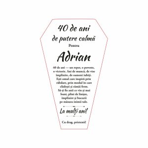 Trofeu Plexiglas Vârstă #0657