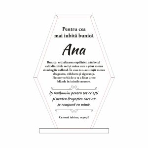 Trofeu Sticlă Bunica #0730