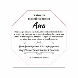 Trofeu Sticlă Bunica #0730