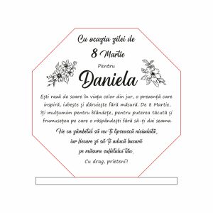 Trofeu Sticlă 8 Martie #0766