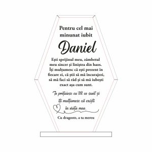 Trofeu Sticlă Iubit #0736