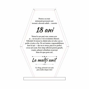 Trofeu Sticlă Vârstă #0772