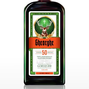 Etichetă Sticlă Liqueur, JAGERMEISTER #1216