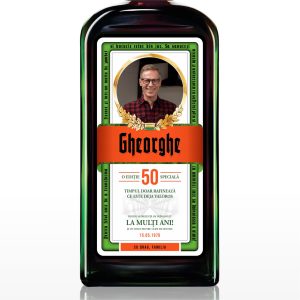 Etichetă Sticlă Liqueur, JAGERMEISTER #1216